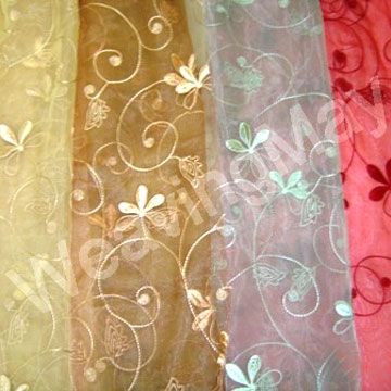 Embroidered Organza